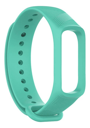 Pulseira De Silicone Compativel Com Galaxy Fit-e R375 16mm - Cor Verde Agua