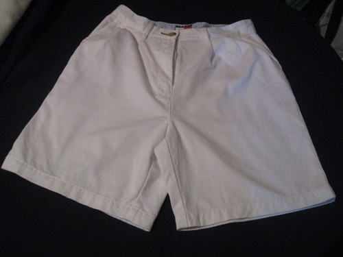 Shorts;  De Mujer Tommy Hilfiger Talla W6 Colo Blanco Impeca