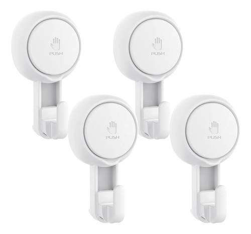 Ganchos De Ducha Con Ventosa Elegear Para Esponja Vegetal, B