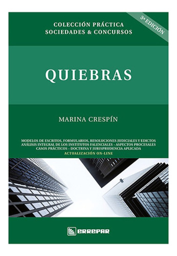 Quiebras. 3a Edicion. 2021 - Crespin, Marina