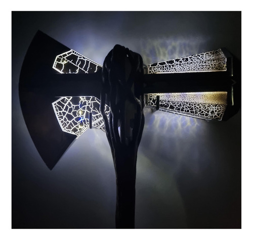 Machado Martelo Do Thor Stormbreaker Em Aço Com Led