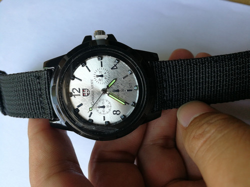 15 Pzs Reloj Caballero Tipo Militar Casual Mayoreo Y