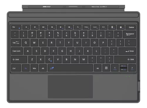  Surface Pro 7 Teclado Bluetooth inalámbrico con panel