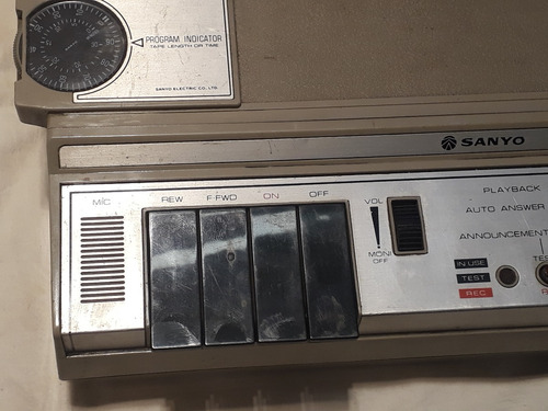 Antiguo Contestador Telefonico Sanyo M-139n Funcionando