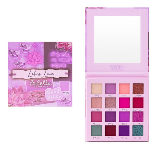 Paleta Lotus Love Bebella Cosmetics 100% Original Garantizad