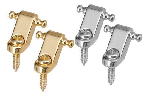 4x 4pcs Retenedor De Cuerdas De Guitarra Con Tornillos 10 X