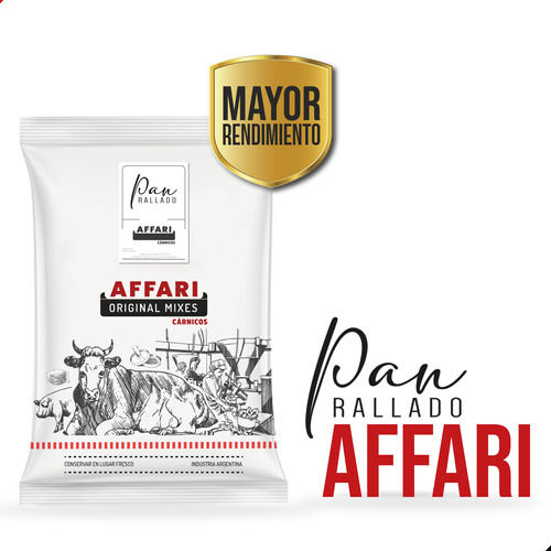 Affari Original Mixes Pan Rallado X 3kg