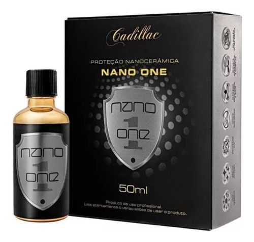 Proteção Nanocerâmica Nano 1 One 50ml Cadillac