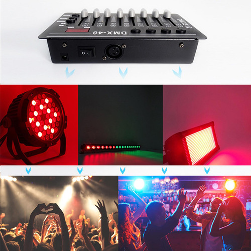 Controlador Dmx Controlador De Luz Dmx Portátil Ktv Para