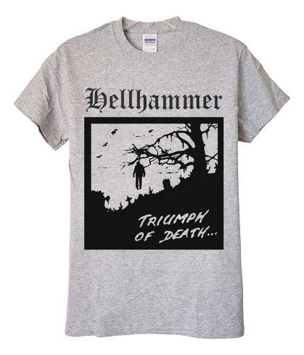 Polera Hellhammer Triumph Of Death Metal Abominatron
