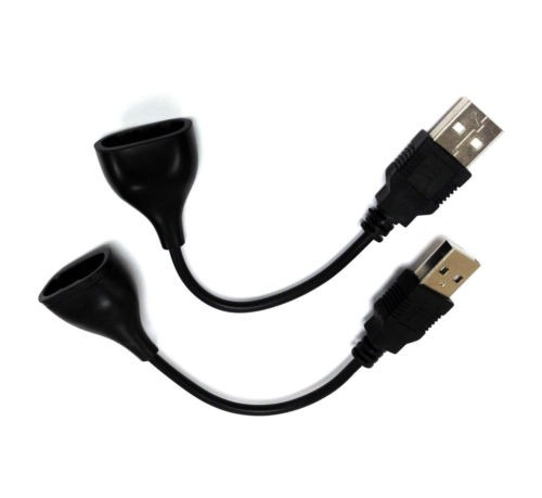 Cable De 2 X Cable De Cargador Genérico Usb Nuevo Para Una A