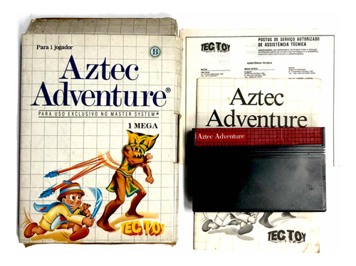 Aztec Adventure - Juego Original Sega Master System Tectoy