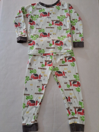 Pijama Niños Talla 3 Burt's Bees 