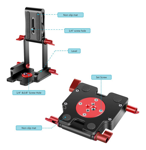 Cabezal De Trípode Neewer Z-flex Tilt Head Tipo Z Para Cámar