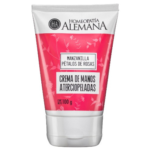 Crema De Manos Rosa Y Manzanilla