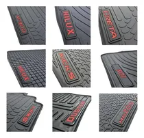 Comprar Juego De Alfombras Para Auto Logos Marcas En Goma