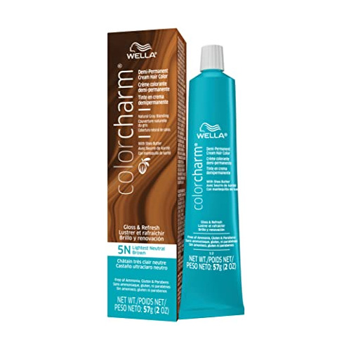 Tinte De Pelo Semipermanente Wella Color Charm, 5n Lighest N