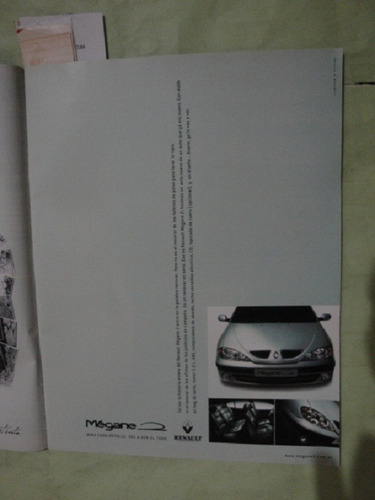 Publicidad Renault Megane Año 1999
