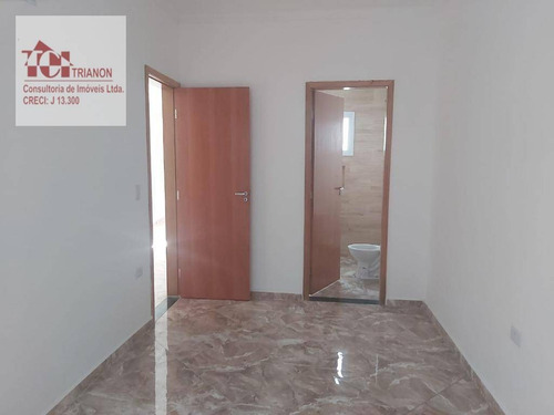 Imagem 6 de 10 de Apto Com 47 M² Total - 2 Dormitórios, 1 Vaga - À Venda Por R$ 240.000 - Vila Linda - Santo André/sp - Ap3193