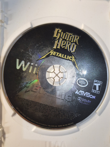 Juego Guitar Hero Metallica Wii (Usado)