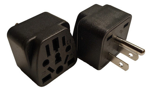 Adaptador Enchufe Americano Pata Plana 220volt