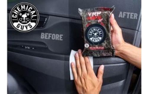 Chemical Guys Toallitas Para Exteriores C/ Brillo 50 Pzas