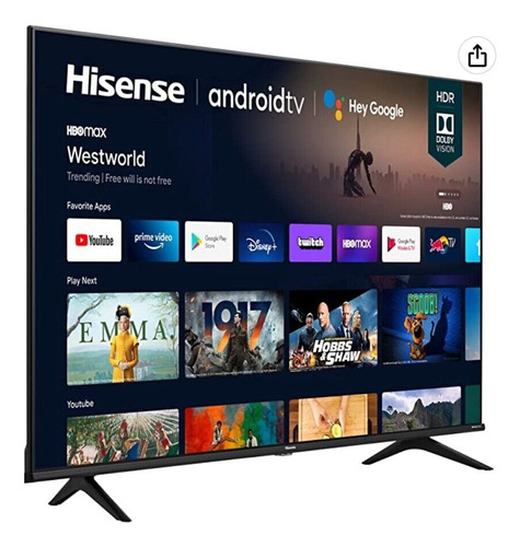 Hisense 65a6g 65-inch 4k Ultra Hd Android Smart Tv With Alex