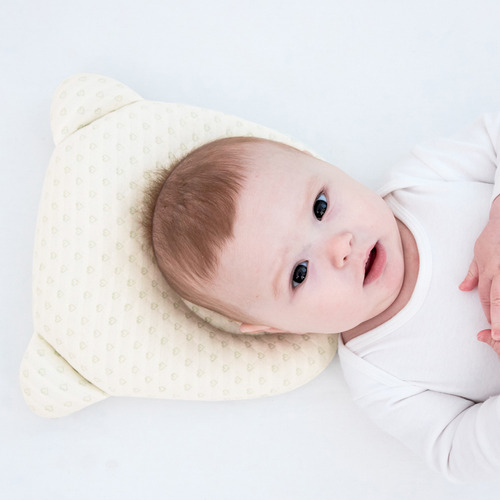 Almohada Bebé Recién Nacido Prevención Cabeza Plana