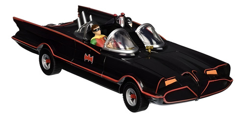 Batimovil 1966 Con Batman & Robin - 1:24 Coleccionable