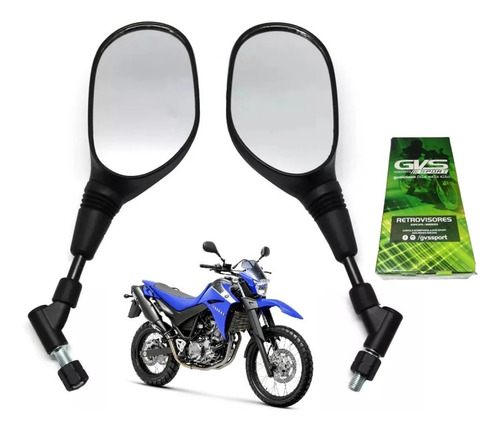 Espelho Retrovisor Giro 360 Desmonta Xt 660 P/ Moto Honda