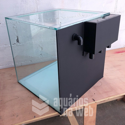 Imagem 8 de 9 de Aquário Cubo Bean Animal 50x50x50 - 125l Vidro 8mm