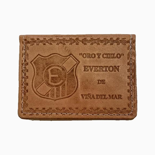 Imagen 1 de 2 de Billetera De Cuero Everton Tipo Portadocumentos 