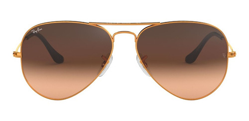 Lentes De Sol Aviator Rosa Degradé Ray-ban Rb30259001a5