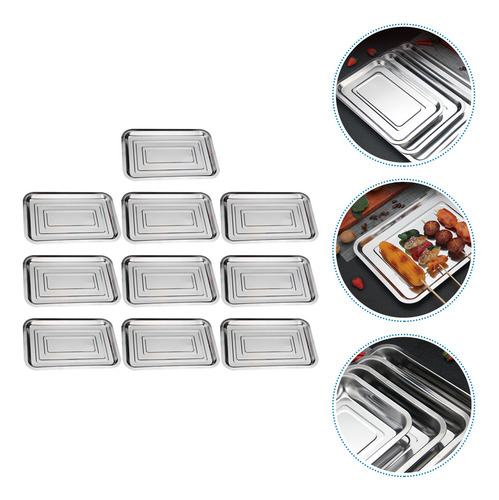 Bandeja Steaming Insert Para Sartén, 10 Unidades