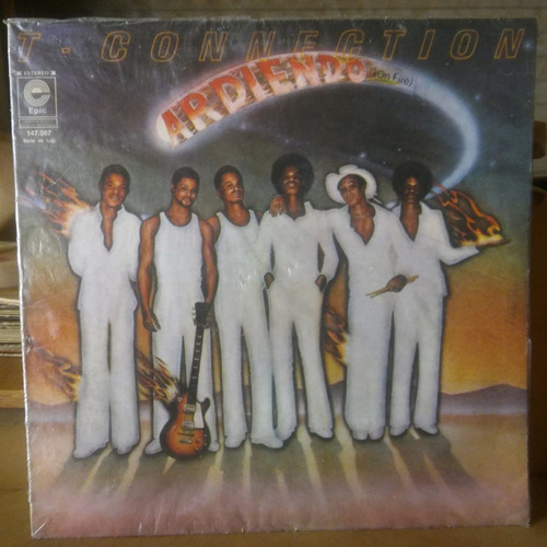 T Connection Ardiendo Promo Tapa Y Vinilo 9 Pts Funk Soul