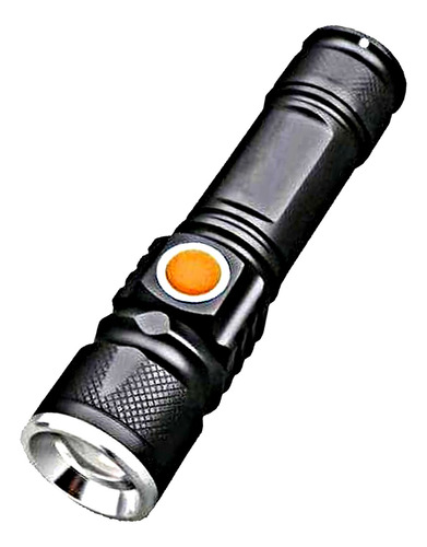 Lanterna Mini Tática Recarregável Usb Wty-515-t6