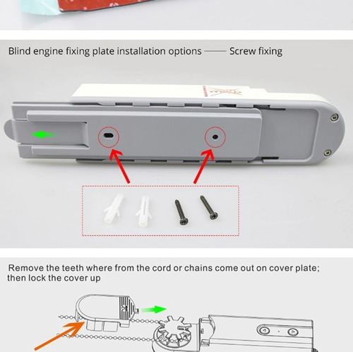 Imagen 5 de 6 de Motor Wifi Cortinas Roller Control Remoto Incluido Bestcon
