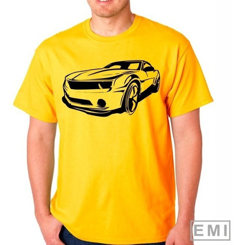  Camiseta Camaro Amarelo