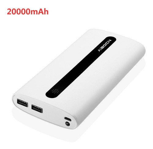 Aibocn 20000mah Power Bank Dual Usb Cargador De Teléfono Por