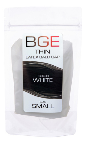 Bge Thin Bald Cap White (blanco) Calva Delgada De Latex