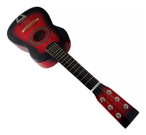 Imagem 6 de 8 de Mini Violão Madeira Infantil Acustico Luxo - Promoção