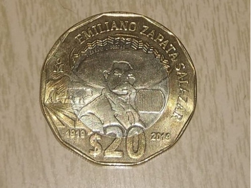 Moneda Emiliano Zapata