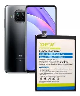 Bateria Litio Xiaomi Mi 10t Lite 5g 4820mah Bm4w Marca Deji