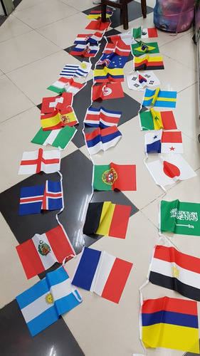 Banderas Del Mundial Banderines 2018