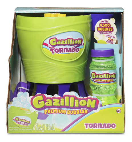 Juguete De Burbujas Tornado Gazillion Bubbles 36365