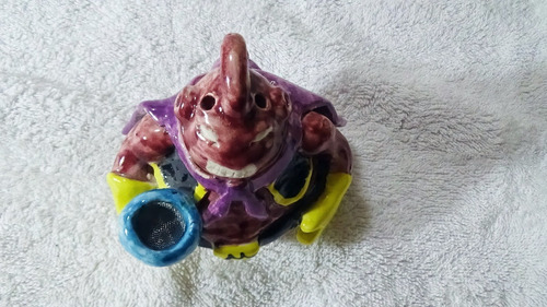 Pipa Bong Majin Boo Dragon Ball Z Artesanal Ceramica