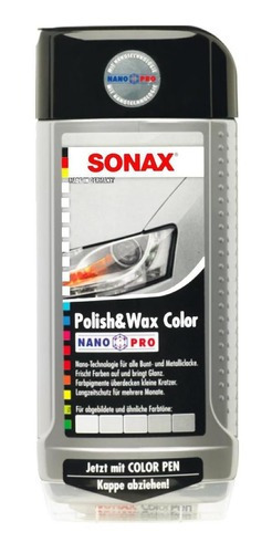 Imagen 1 de 1 de Sonax Polish & Wax Abrillantador Y Cera Color Gris Plata 500