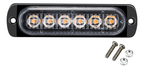 Luces De Advertencia Led Estroboscópicas 12-24v Para Coche C