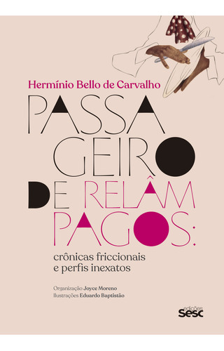 Passageiro de Relampagos, de Carvalho, Hermínio Bello de. Editora SESC, capa mole, edição 1 em português, 2023