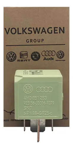 Relais N° 644 4H0951253 - Compatible VW Audi Skoda - Pièce Détachée Auto De Qualité Premium